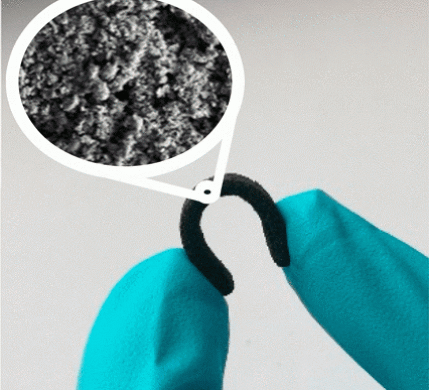 PREPARATION OF HIGHLY POROUS CARBONOUS ELECTRODES BY SELECTIVE LASER SINTERING